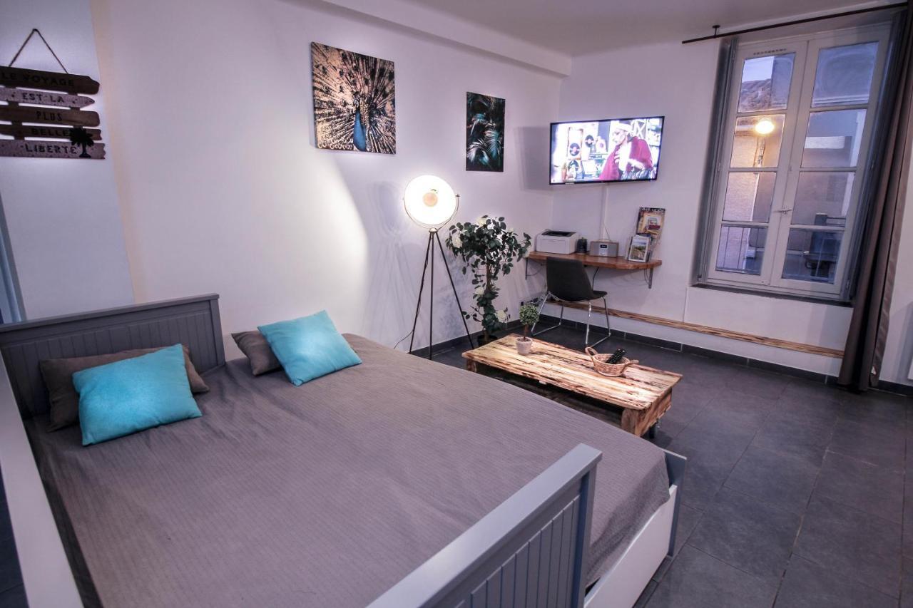 Appartement Calme Et Spacieux, Cite Et Ville A Pied, Wifi, 2 Chambres, 3 Lits Каркассон Экстерьер фото