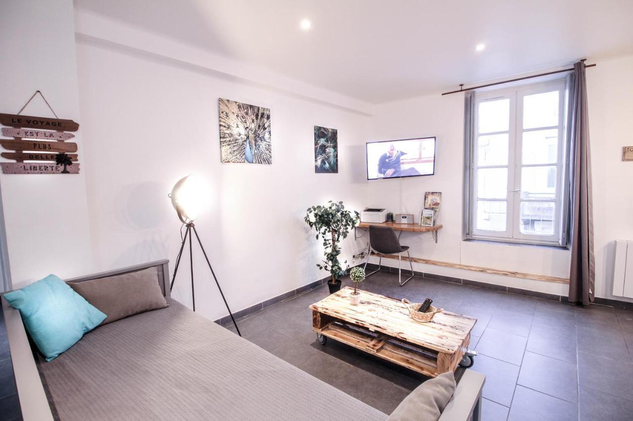 Appartement Calme Et Spacieux, Cite Et Ville A Pied, Wifi, 2 Chambres, 3 Lits Каркассон Экстерьер фото
